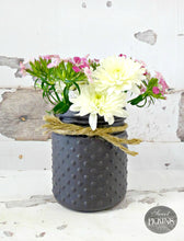 Load image into Gallery viewer, Flower vase painted in Sweet Pickins Milk paint called Adelaide 