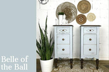 Load image into Gallery viewer, Country Chic Paint side tables painted in the color Belle of the Ball