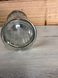 Old Time Glass Sugar Container