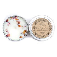 Load image into Gallery viewer, Pure Rose 4oz Botanical Candle Travel Tin