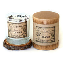Load image into Gallery viewer, Tobacco Botanical Candle in 7oz Scotch Glass | Wax Apothecary