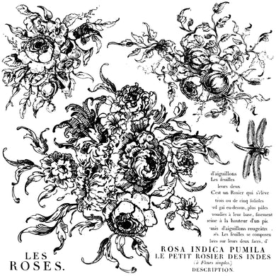 Rose Toile | Décor Stamp