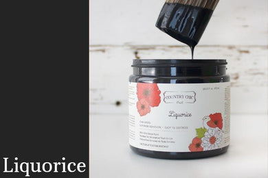 Liquorice | Clay-Based All-In-One Décor Paint
