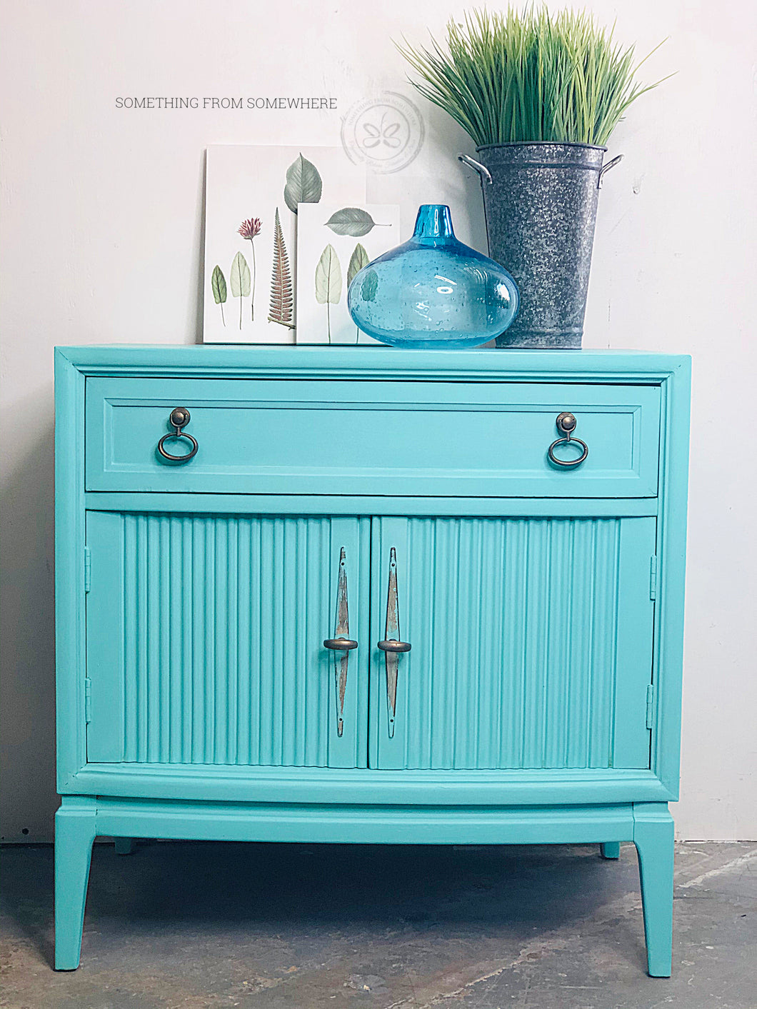 Tropical Cocktail Nightstand