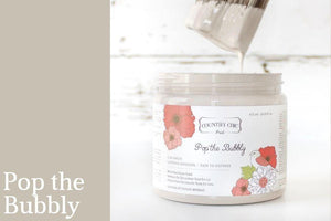 Pop the Bubbly | Clay-Based All-In-One Décor Paint