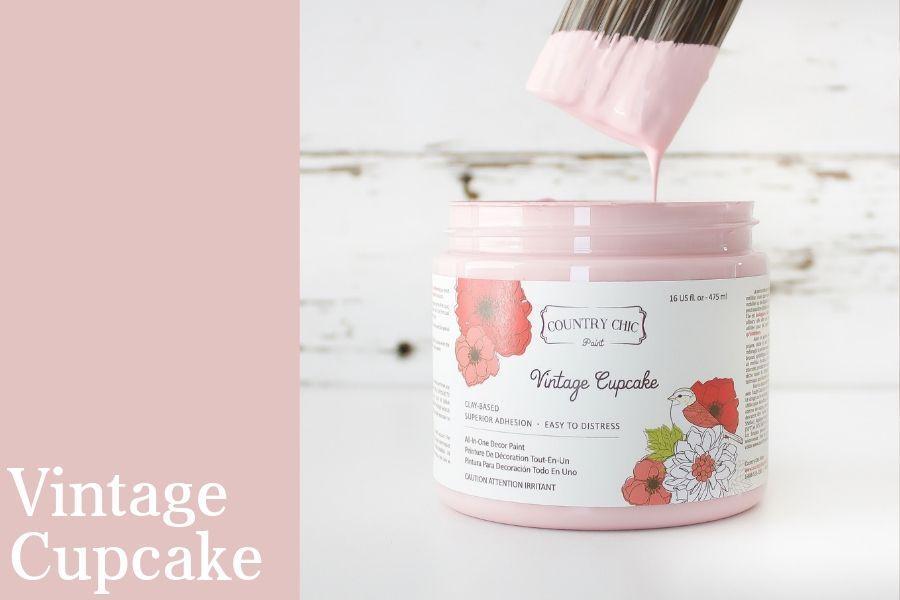 Vintage Cupcake | Clay-Based All-In-One Décor Paint