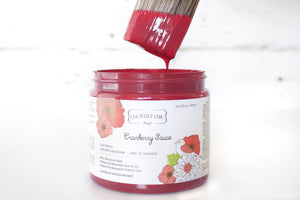 Cranberry Sauce | Clay-Based All-In-One Décor Paint