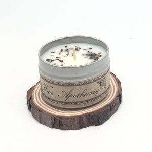 Wood Slice Candle Coaster - Natural Wood | Wax Apothecary