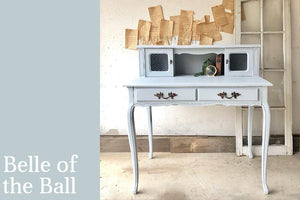 Country Chic Paint secretary's desk painted in the color Belle of the Ball