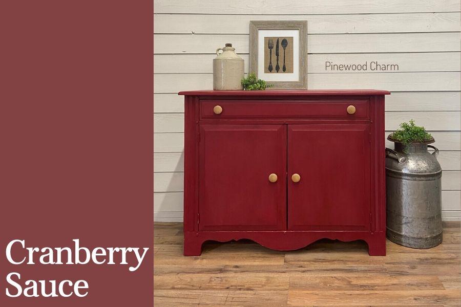 Get Saucy with Style: Dive into Cranberry Sauce's Trendsetting Palette - Country  Chic Paint