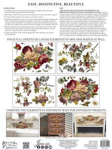 Floral Anthology Décor Transfer