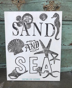 Sand & Sea Sign