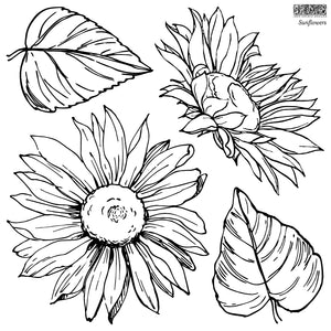 Sunflowers Décor Stamp