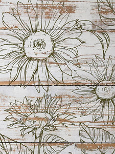 Sunflowers Décor Stamp