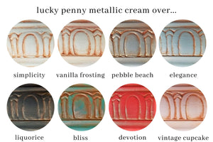 Metallic Cream | Lucky Penny