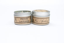 Load image into Gallery viewer, French Lavender 4oz Botanical Candle Travel Tin